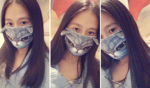 [พร้อมส่ง!] ผ้าปิดจมูก 3D ลายน้องแมว น้องหมา