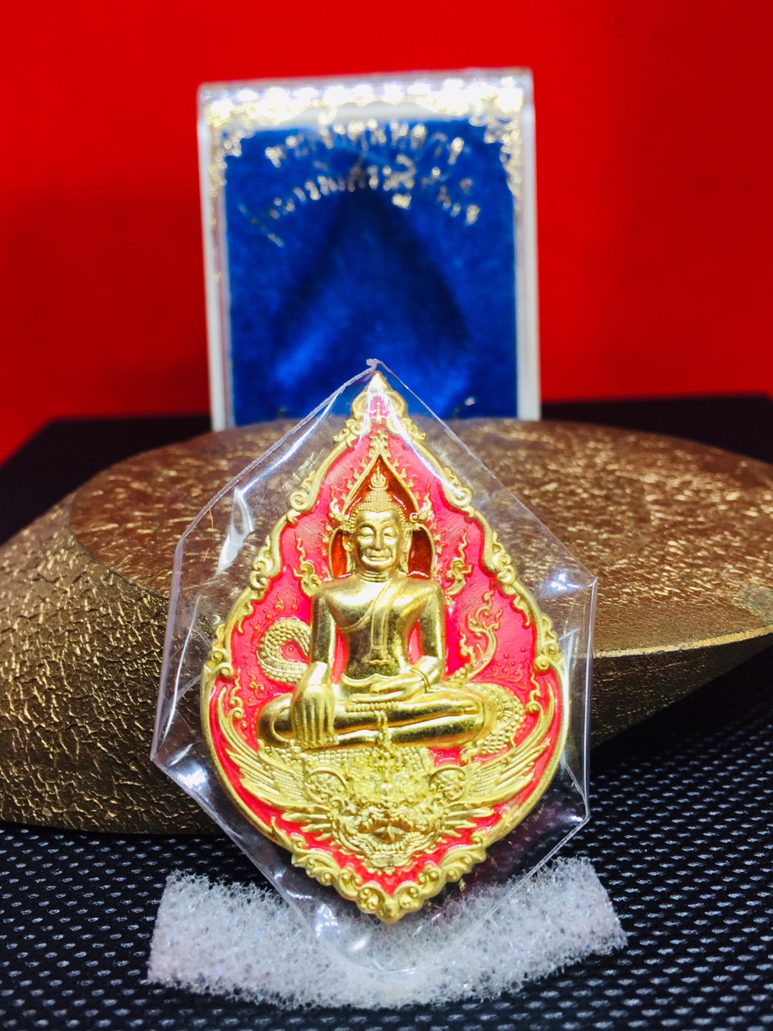 รุ่น บารมีเศรษฐีทันใจ เนื้อทองทิพย์ เลขตอง 222