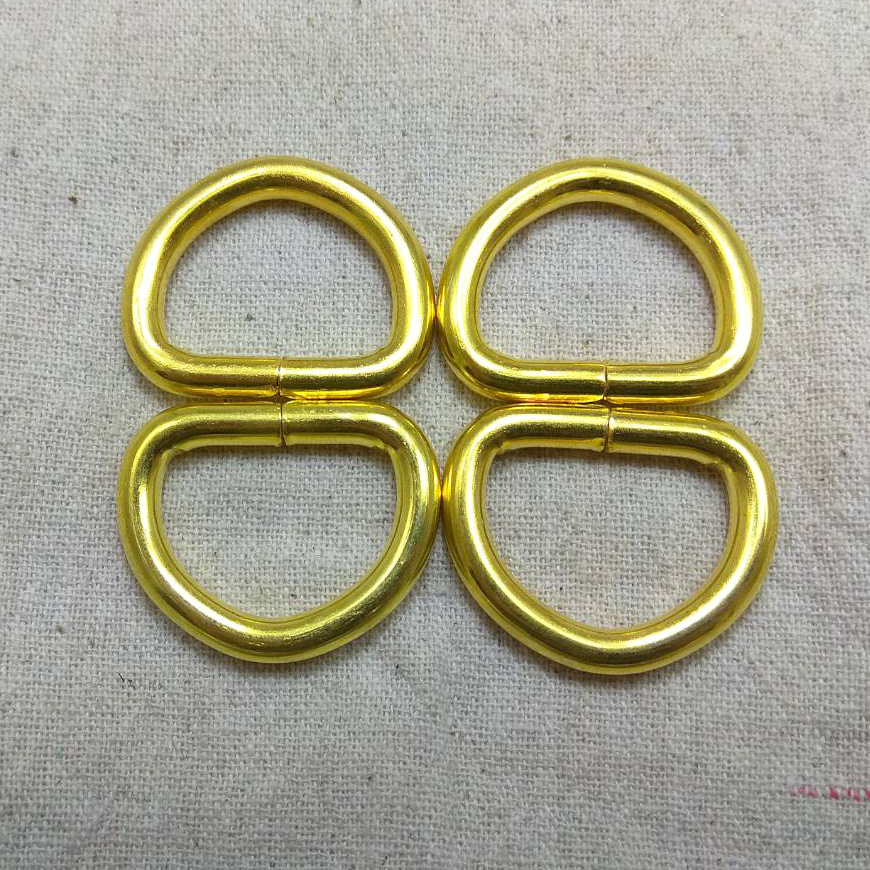 ห่วงตัวดี1นิ้ว ทอง (ลวด5mm)