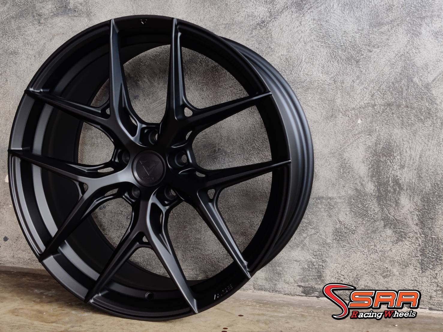 VAGE VF04 20X8.5 - 10 5X112-114.3 35-40 ALUMITE BLACK (ดำด้าน)