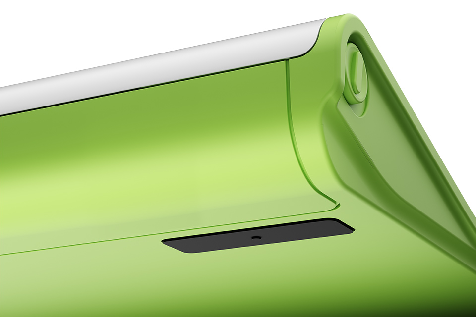 Bamboo Pad Wireless (White/Green)