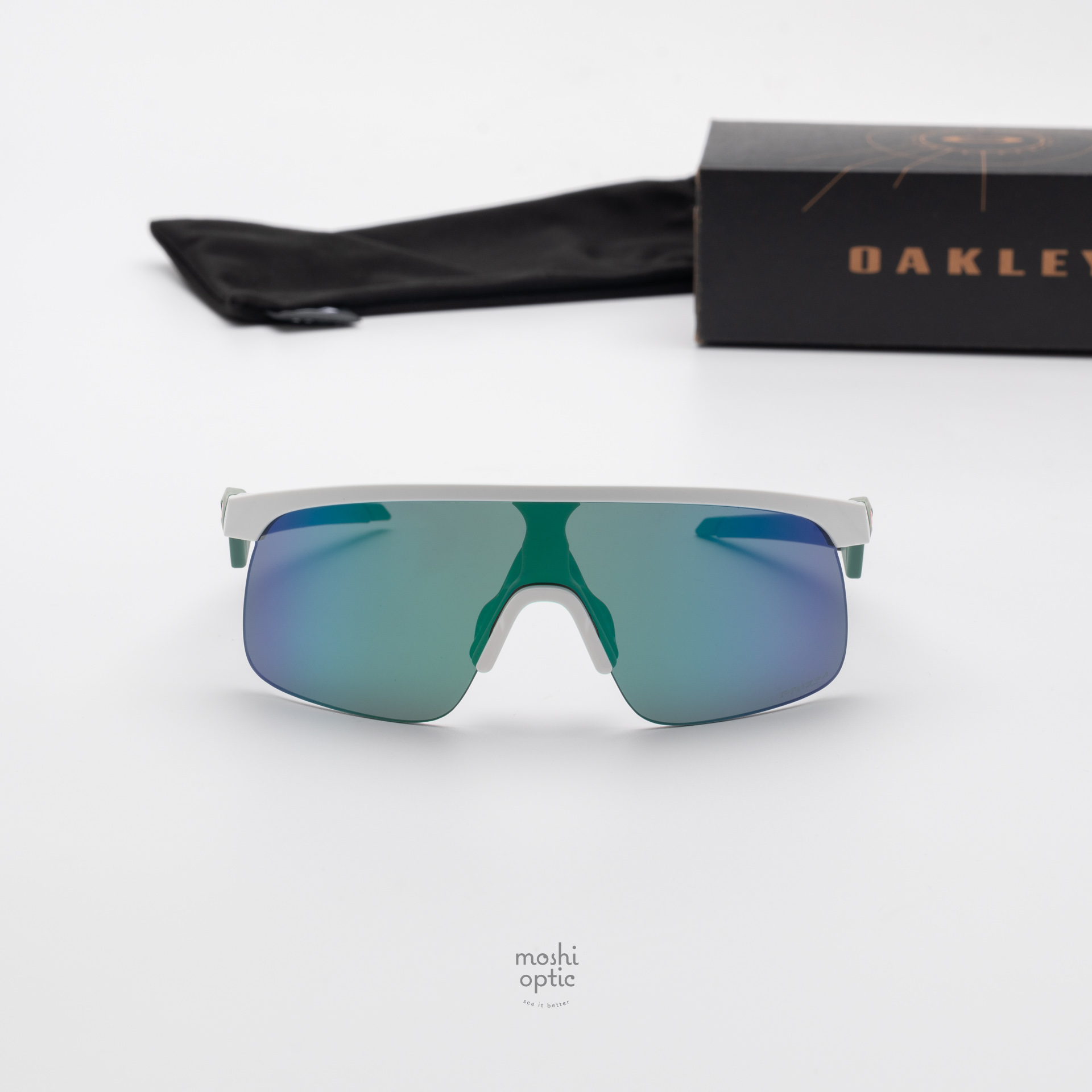 Oakley Resistor OJ9010-33 Matte White Prizm Jade