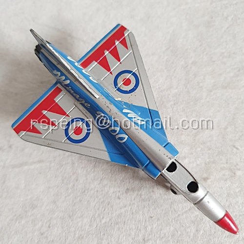 เครื่องบินโมเดลโลหะ High Speed Mirage 2000 Plane Air Force Fighter