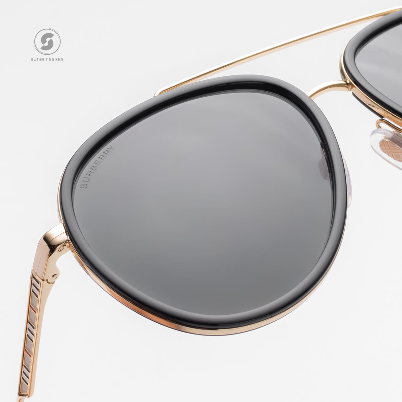 BURBERRY OLIVER BE3125 1001781 Black Dark Grey