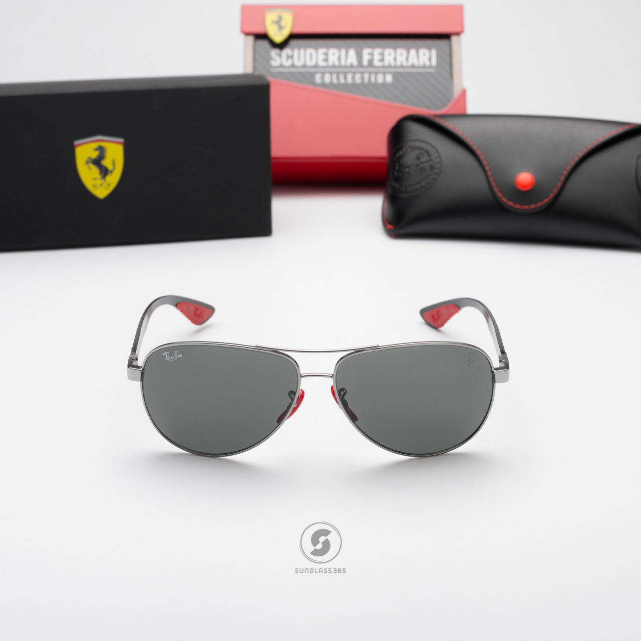Ray-Ban RB8331M F00171 Ferrari Collection Gunmetal