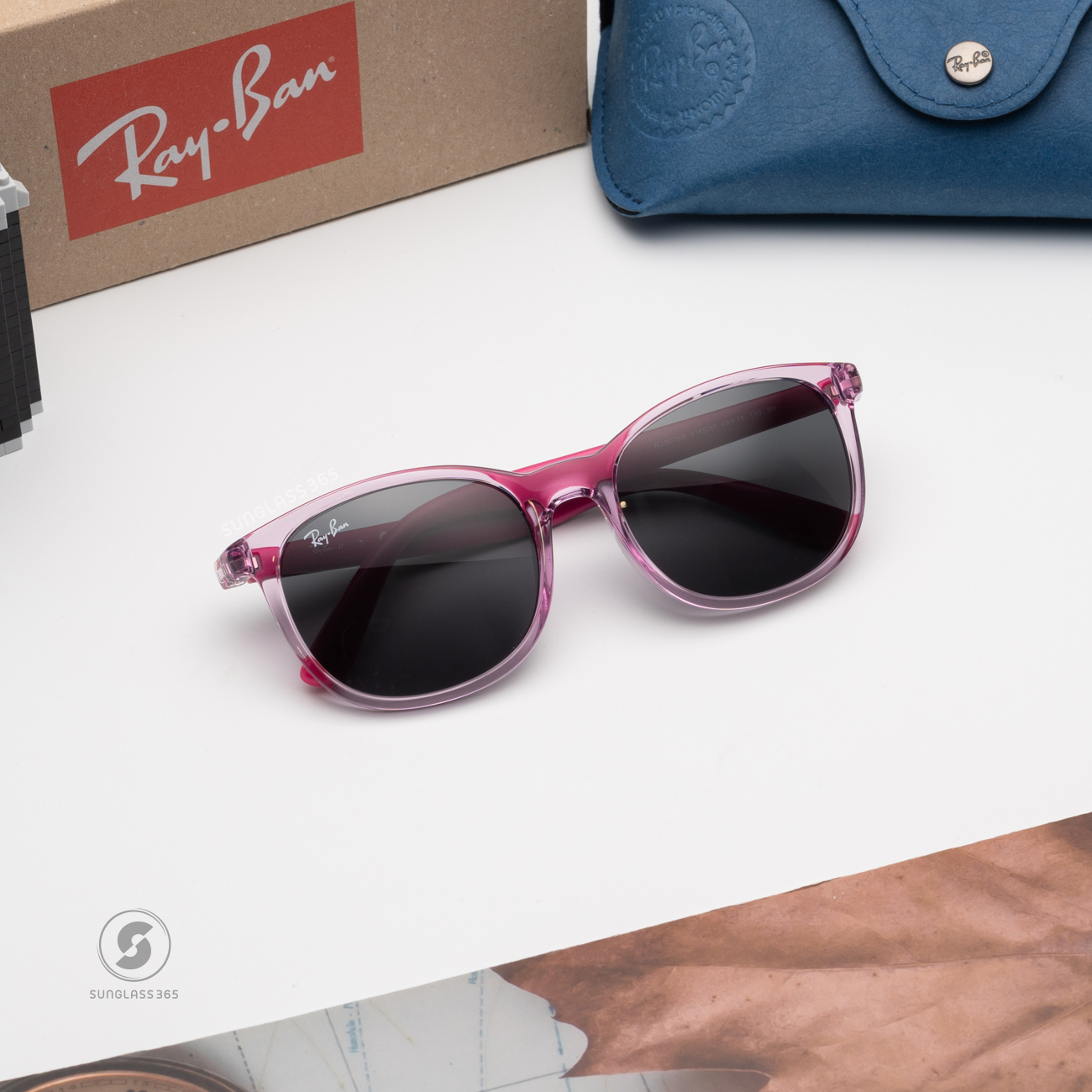 Ray Ban RJ9079S 716587 Transparent Pink