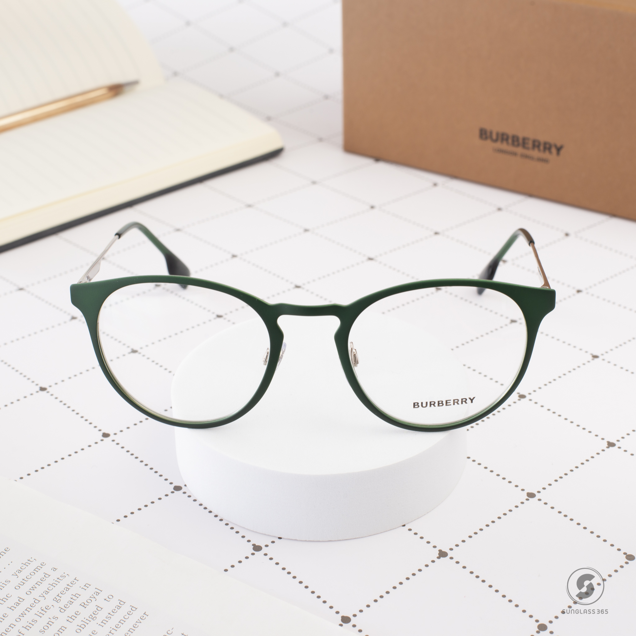 BURBERRY YORK BE1360 1327 Green