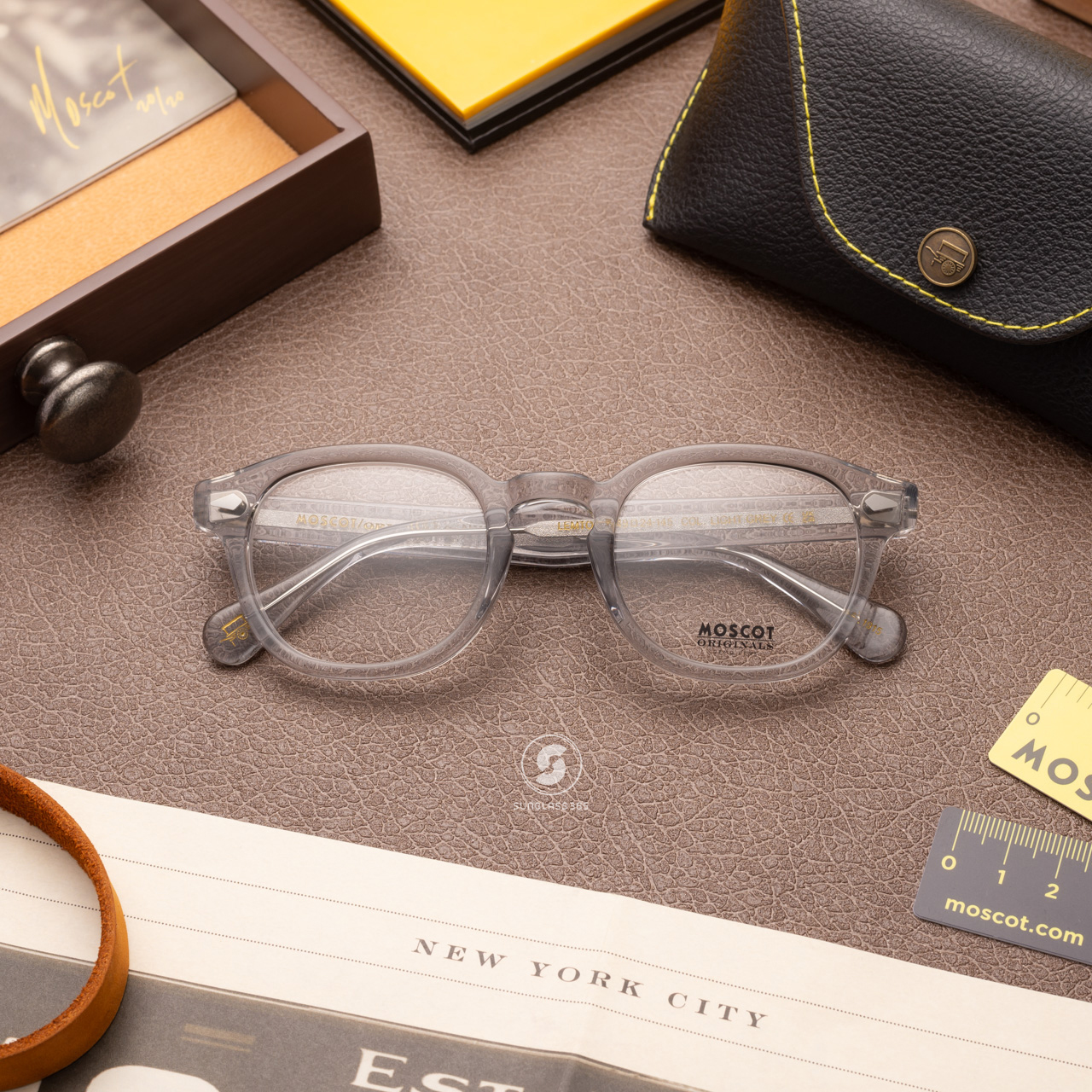 แว่นสายตา Moscot Lemtosh Col. Light Grey