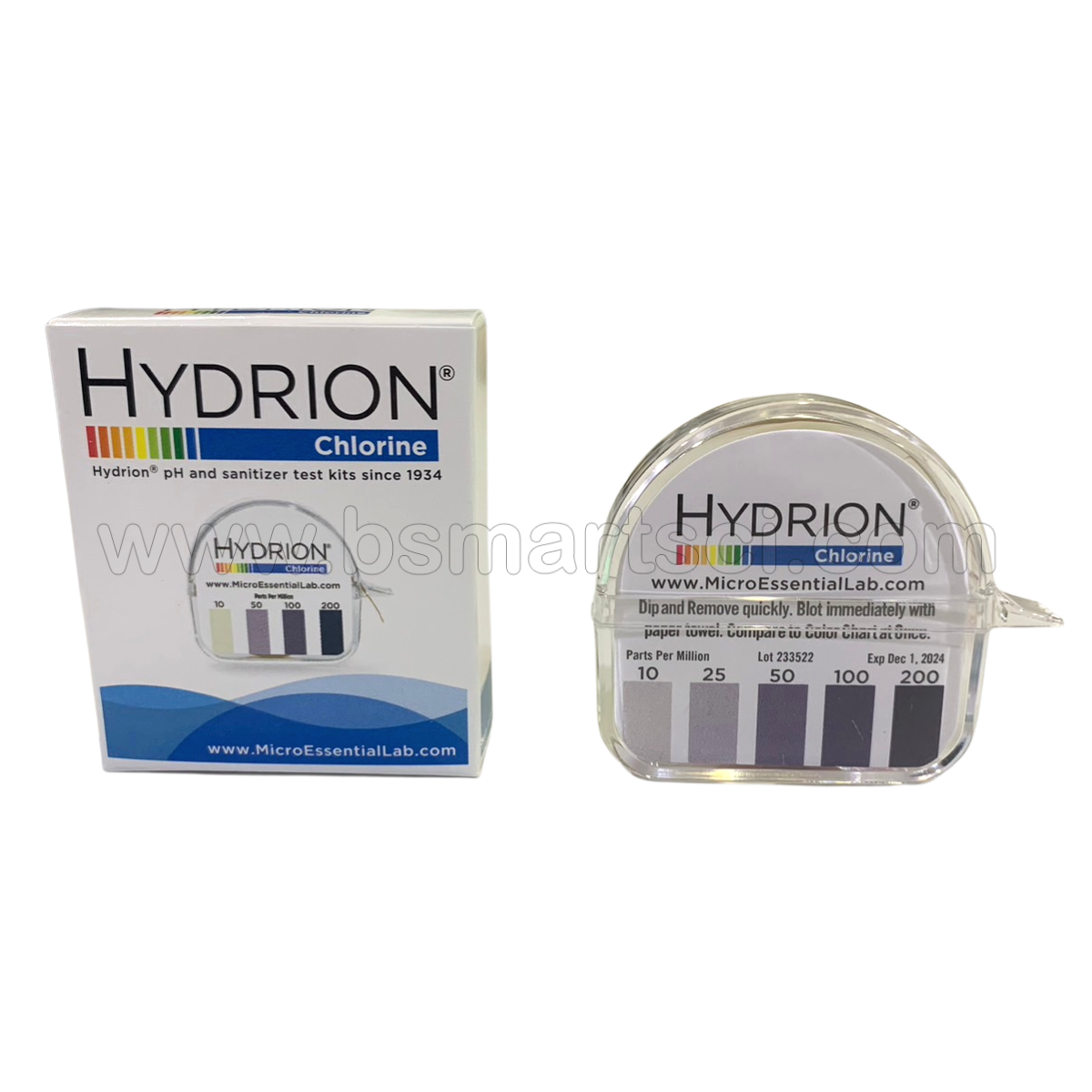 กระดาษวัดค่าคลอรีน แบบม้วน 10-200 ppm (CM-240)