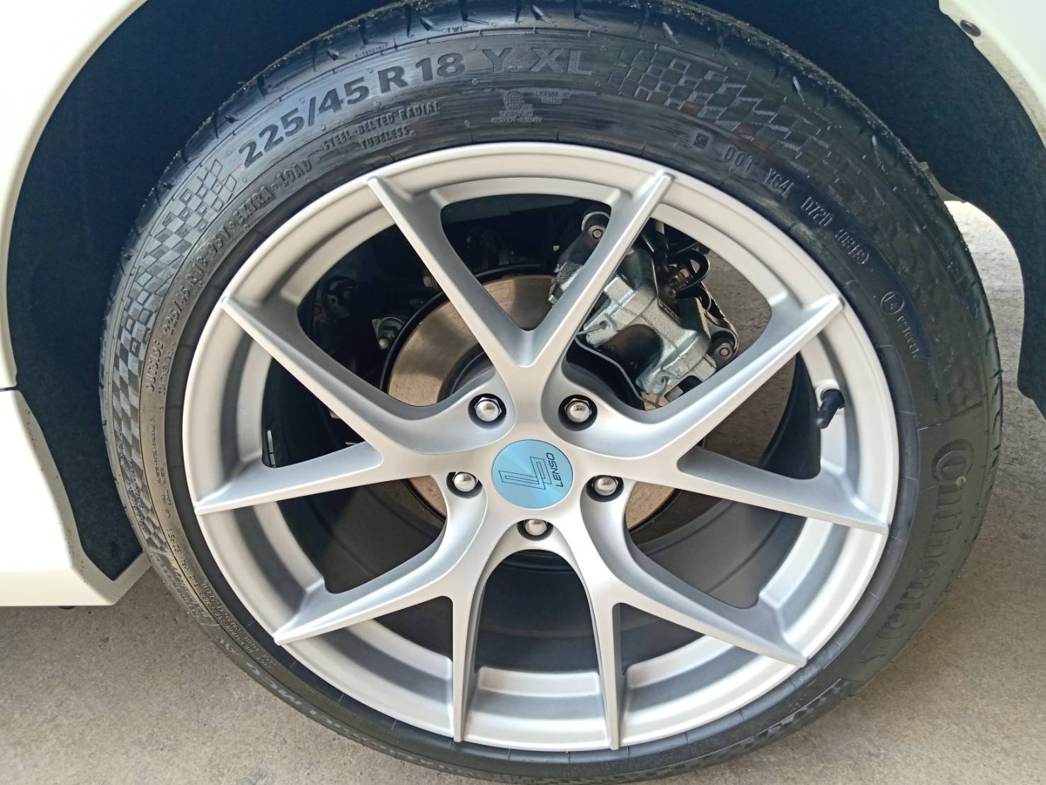 ล้อแท้ LENSO JAGER DYNA BBS ตัวใหม่ล่าสุด ใส่เก๋ง