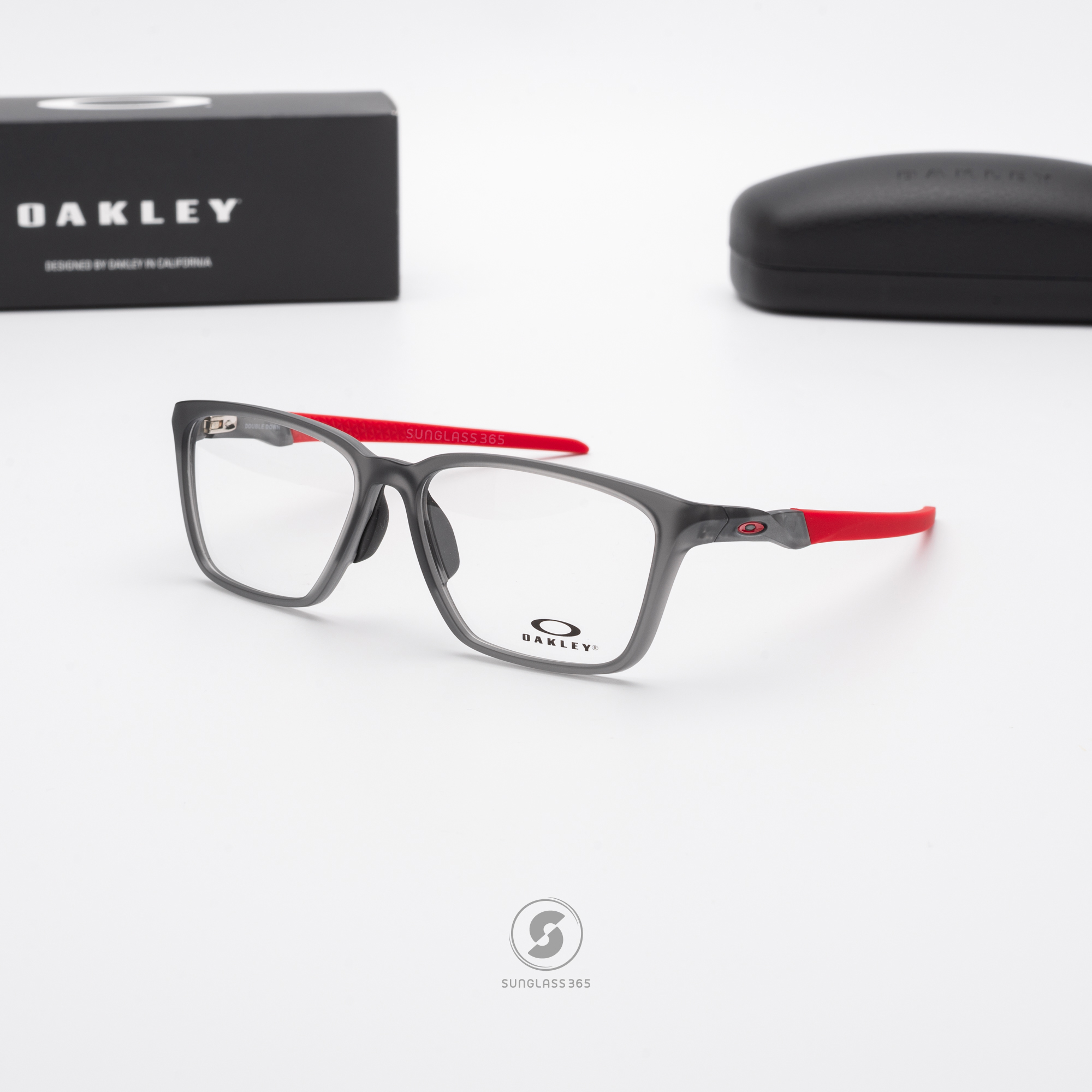 Oakley Double Down OX8188-02 Satin Grey Smoke