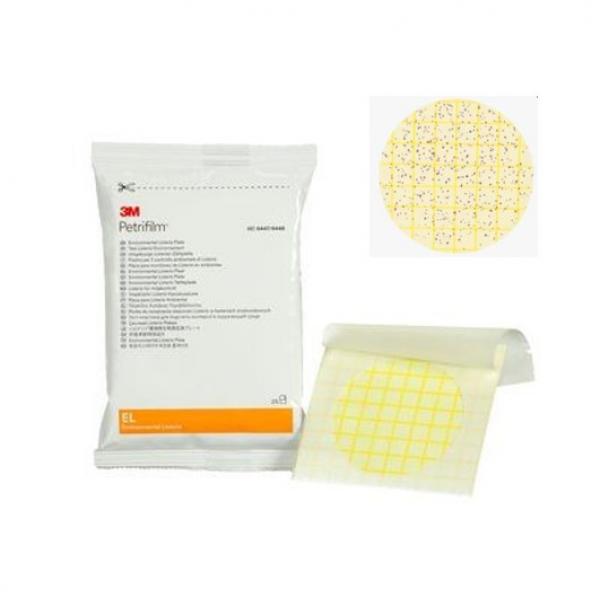 EL แผ่นเพลทอาหารเลี้ยงเชื้อสำเร็จรูป สำหรับทดสอบเชื้อลิสทีเรียในตัวอย่างสิ่งแวดล้อม 3M™ Petrifilm™
