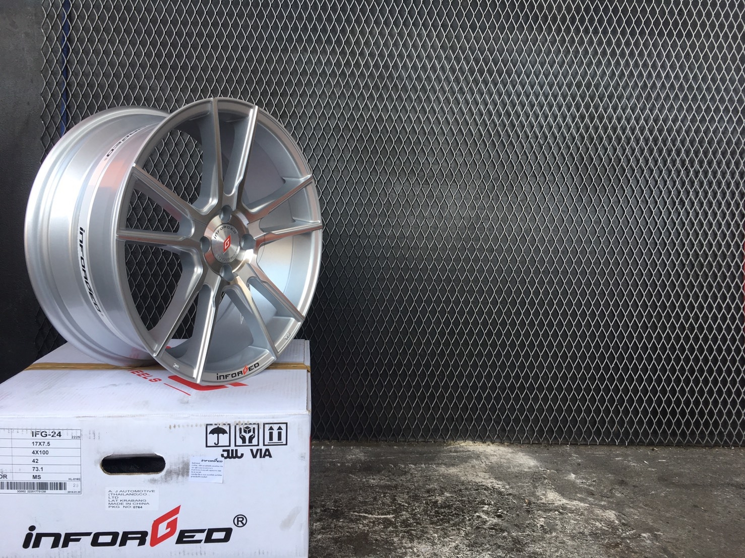 มาใหม่ ล้อแท่ INFORGED IFG24 ขอบ17 ใส่รถเก๋ง