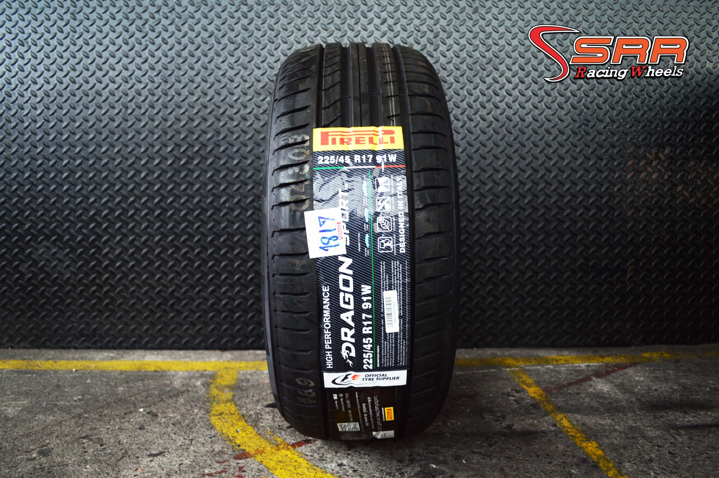 PIRELLI Cinturato P1 225-45-17 เส้น 6000 ปี17 ซื้อ2แถม2