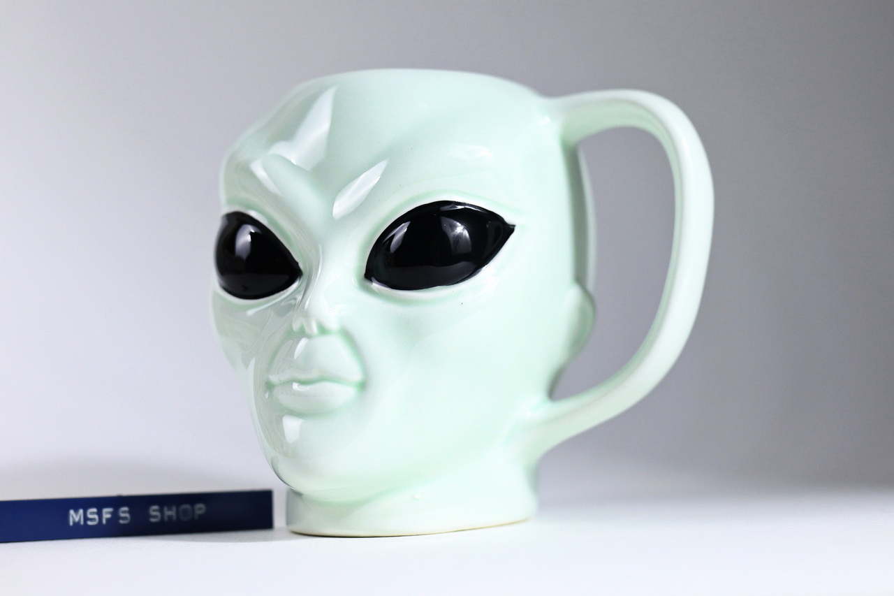 [Vintage] [Rare] [Nostalgia Item] Alien Mug Matscot 1996 Extraterrestrial Toast แก้วมัก Alien สีเขียวมิ้นต์ ปี 1996
