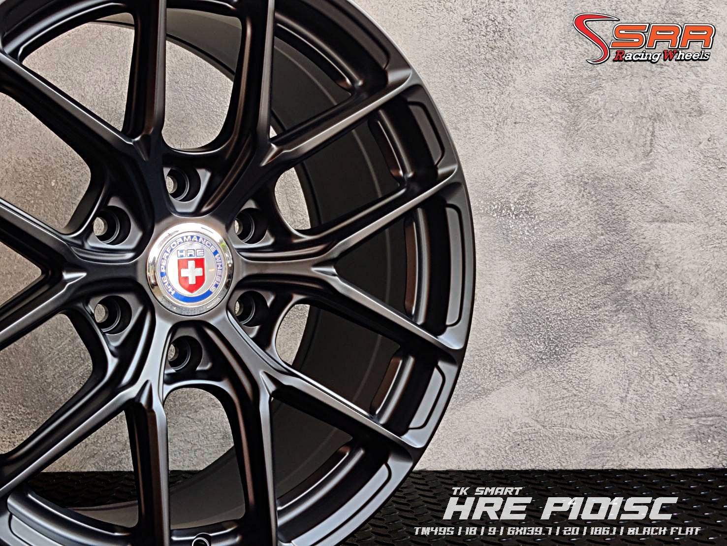 TK SMART : TM495 18X9 6X139.7 20 106.1 BLACK-FLAT (ดำด้าน)