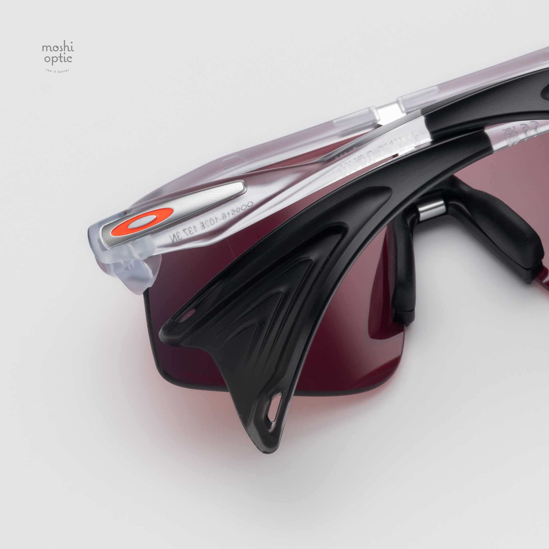 OAKLEY STUNT DEVIL S OO9518-10 Matte Clear Prizm Field