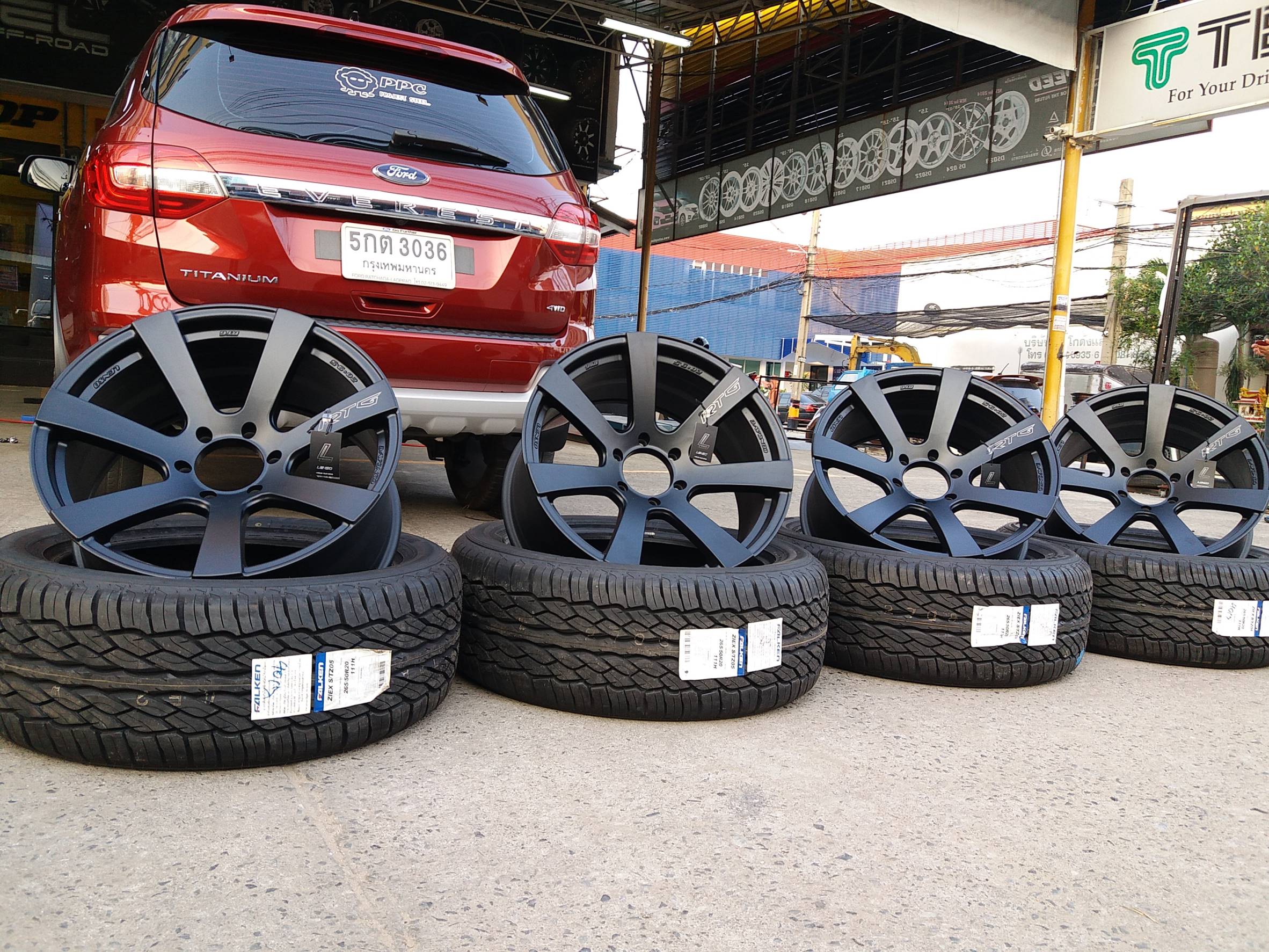 ล้อใหม่ LENSO RTG ขอบ20