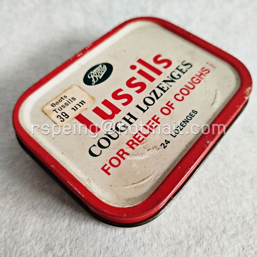 กล่องยาอม Tussils Cough Lozenges