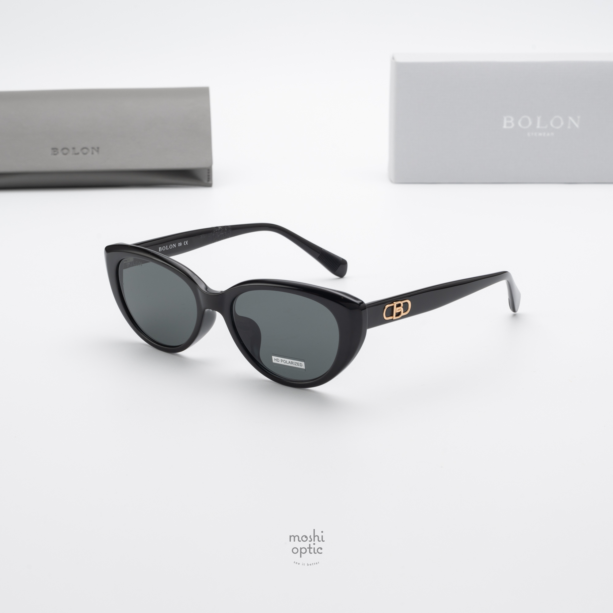 แว่นกันแดด BOLON รุ่น BL5092 Celeste C10 Bright Black