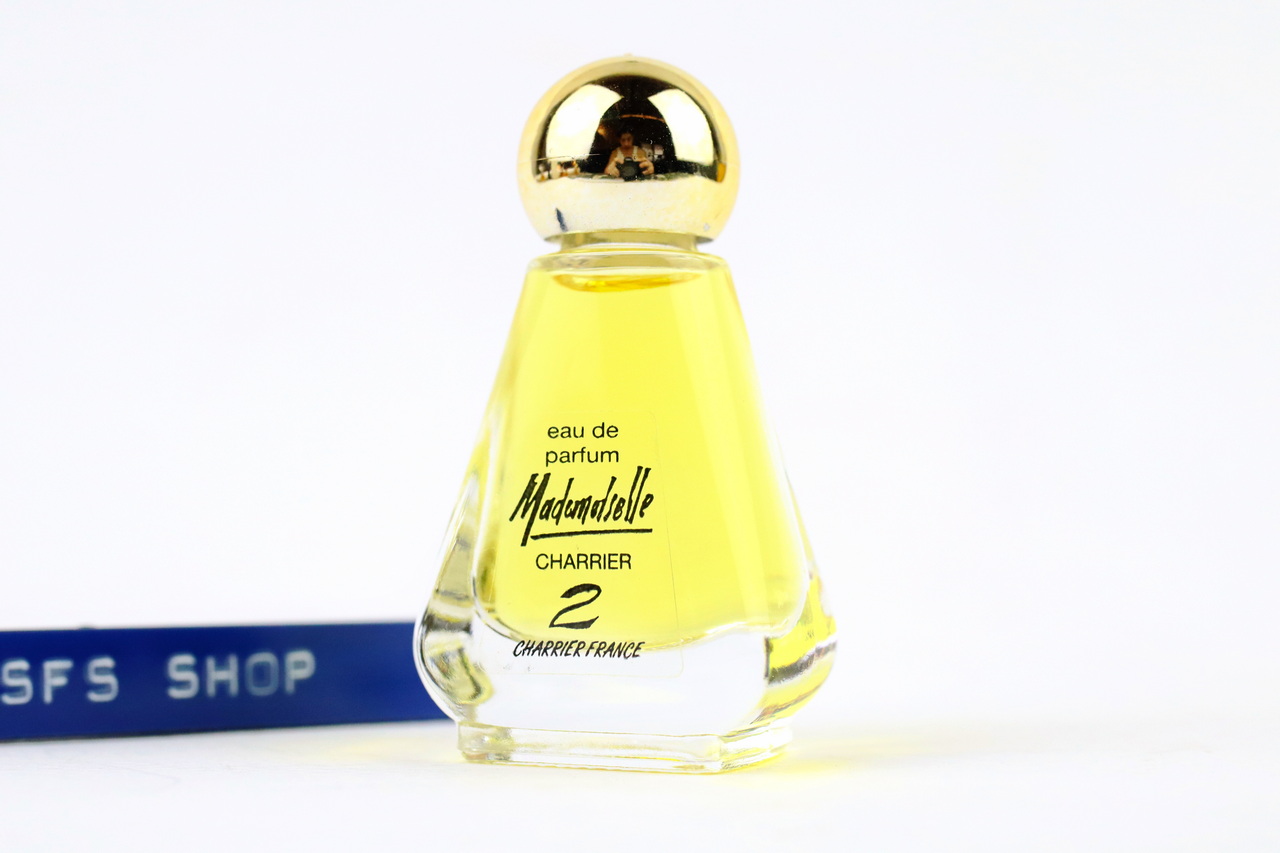 [Vintage] CHARRIER Mademoiselle Charrier 2 EDP ประมาณ 7ml Splash ขวดจิ๋ว แบบแต้ม - น้ำหอม Vintage