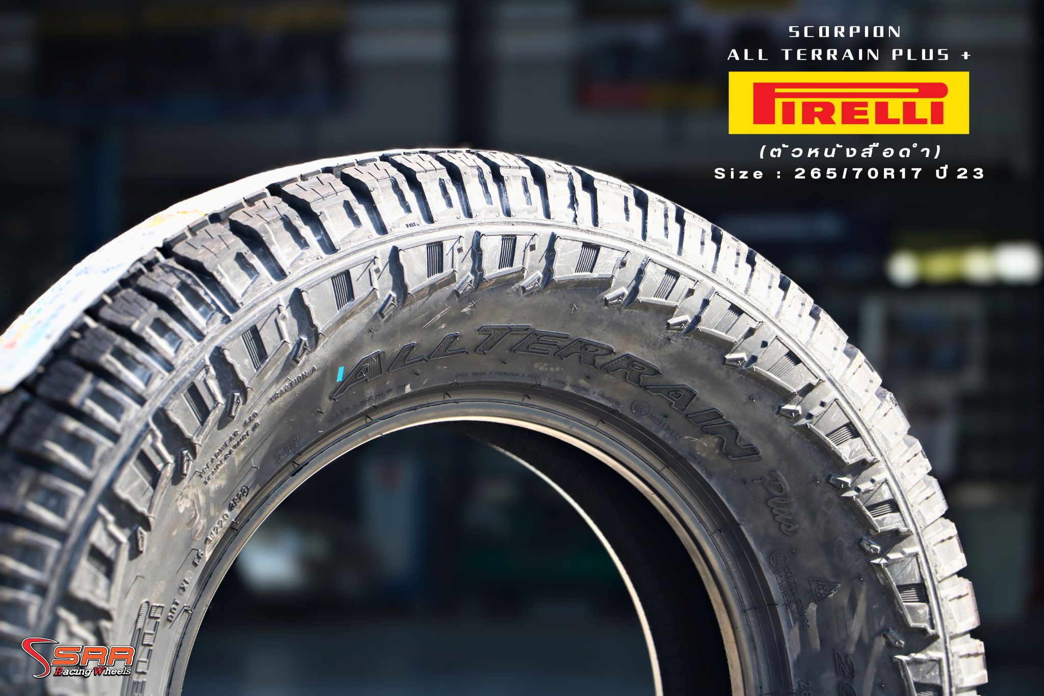 Pirelli Scorpion All Terrain Plus ขนาด 265/70R17 ปี2023