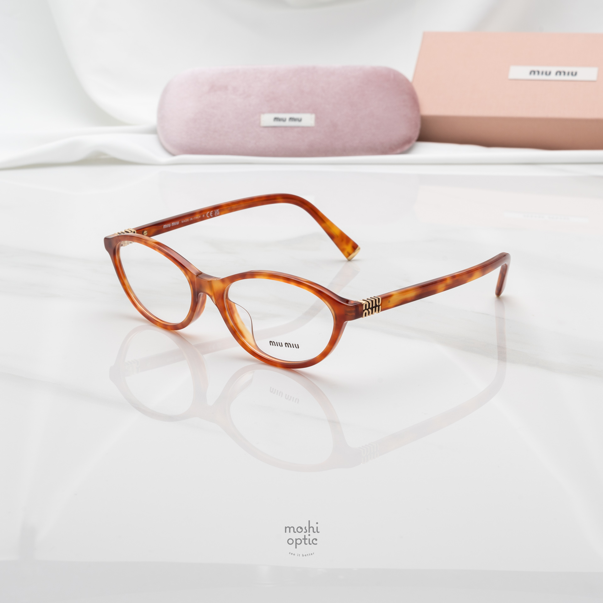 แว่นสายตา MIU MIU MU09XVF 4BW1O1