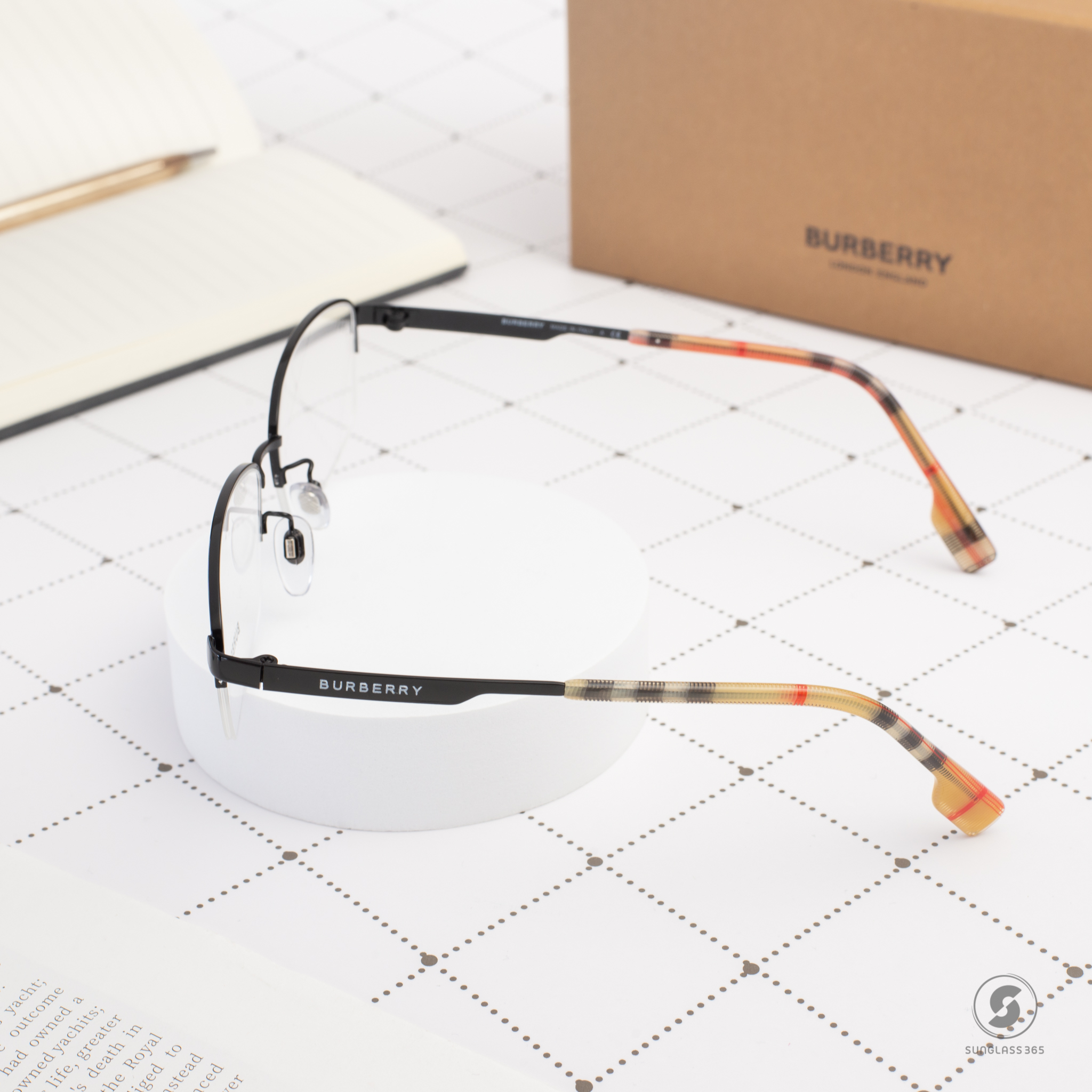 BURBERRY BE1342TD 1001 Black