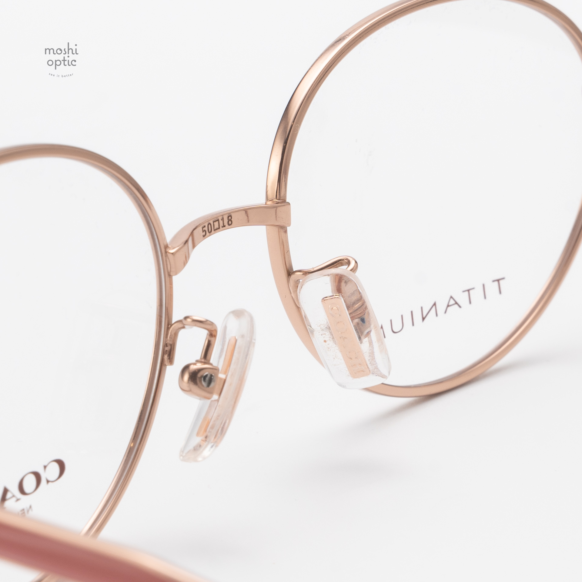 COACH HC5189TD 9407 Polished Rose Gold