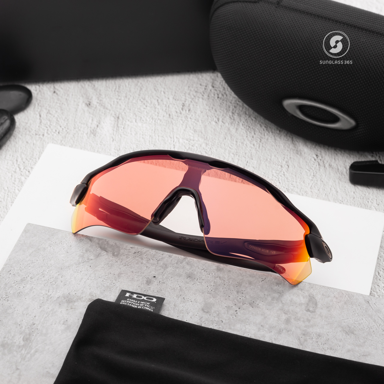 Oakley OO9208-90 RADAR EV PATH Matte Black Prizm Trail Torch
