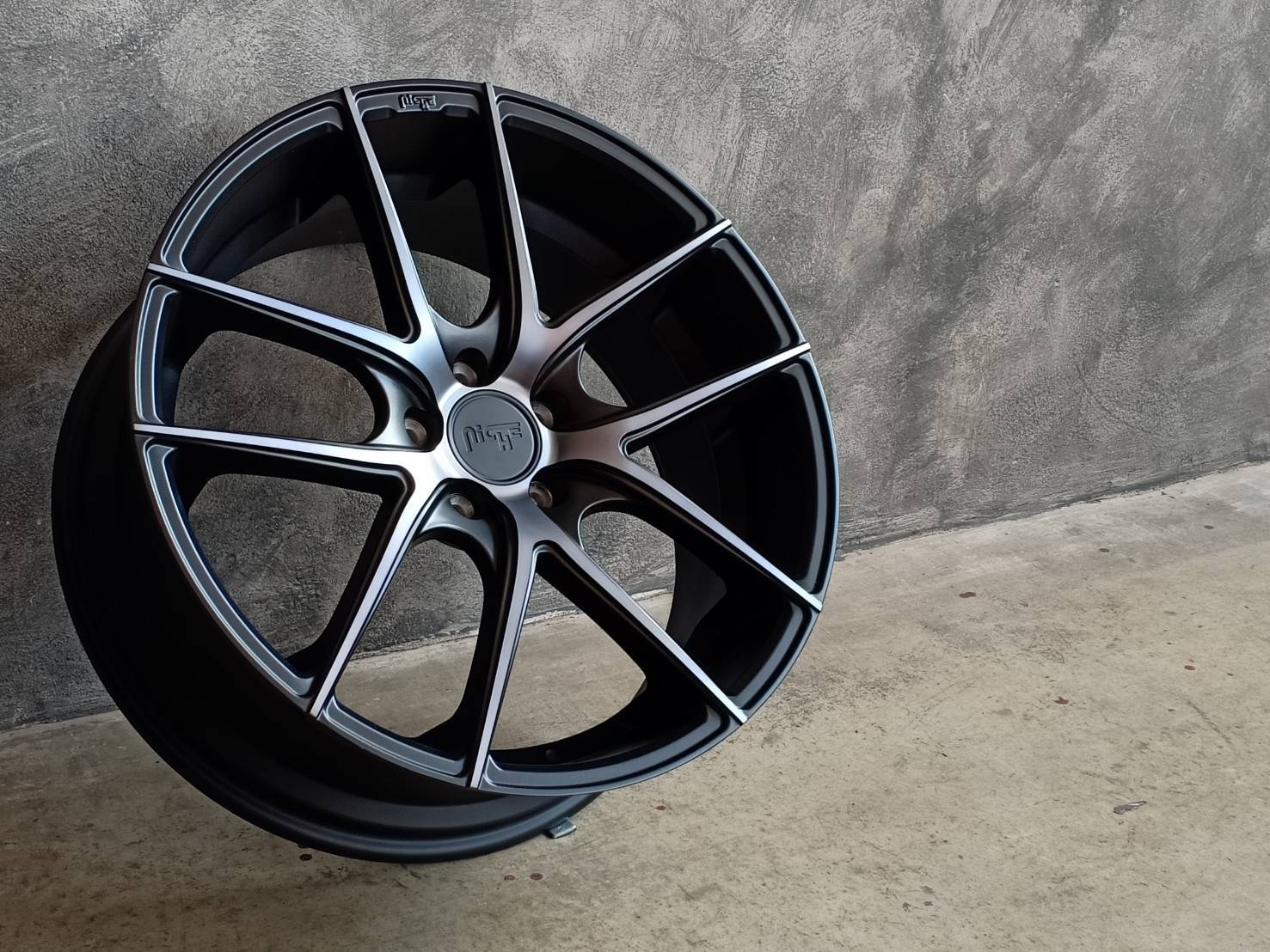 NICHE-TARGA 20X8.5 5X112 42 66.53 MATTE BLACK/MACHINED/DDT/MATTE CLEAR