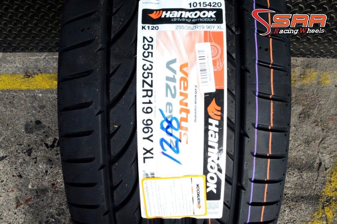 HANKOOK V12EVO2 255/35-19 ราคาพิเศษ ปี18