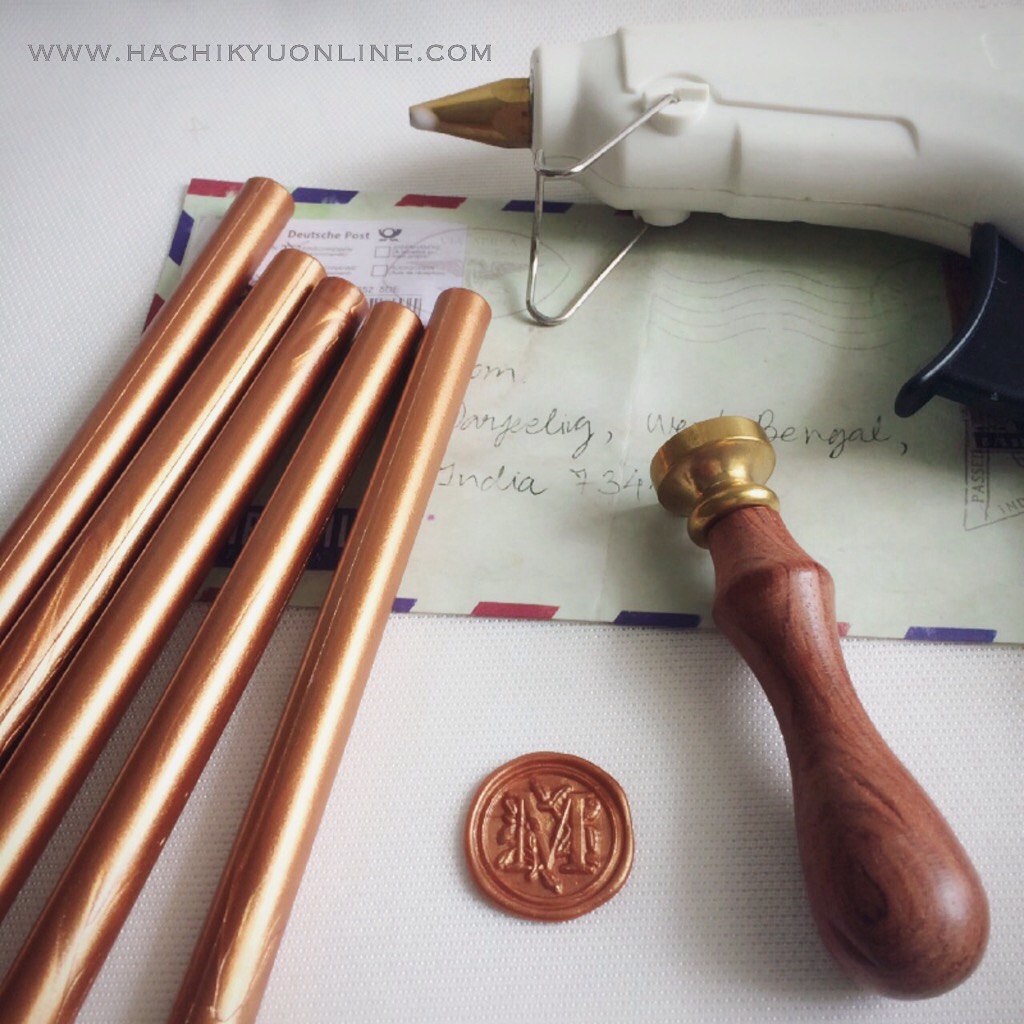 Copper gun wax seal (5 sticks) สวยหรู