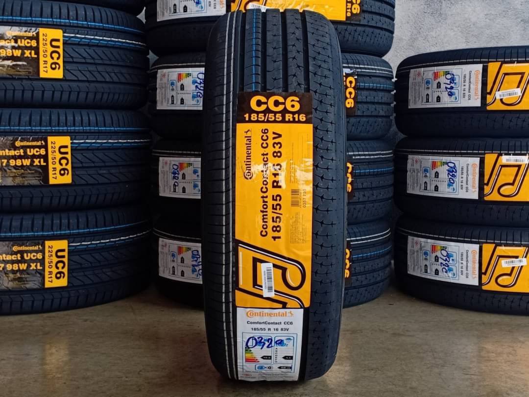 ยางใหม่ CONTINENTAL CONTACT CC6 185/55R16