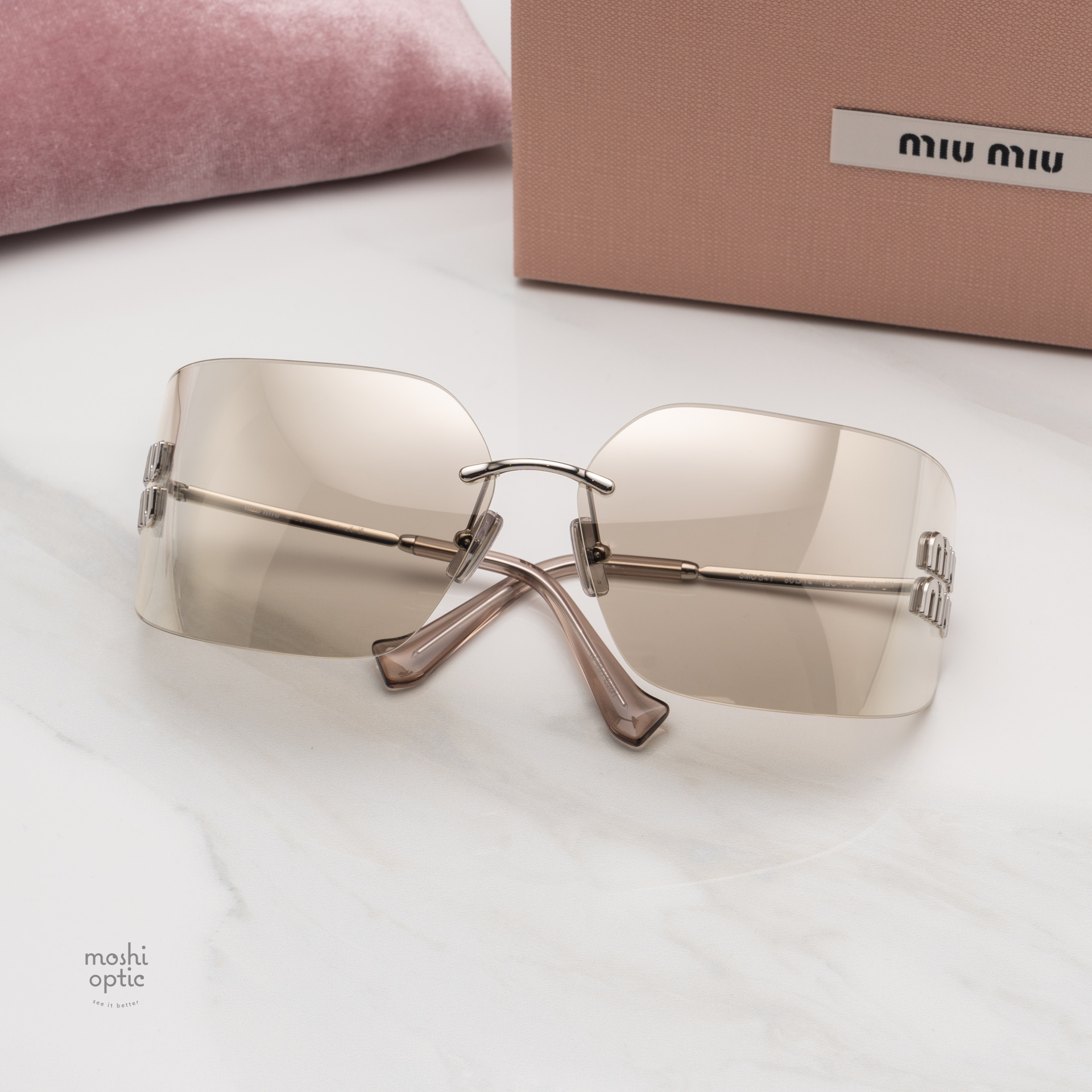 แว่นกันแดด Miu Miu MU54YS 1BC10F