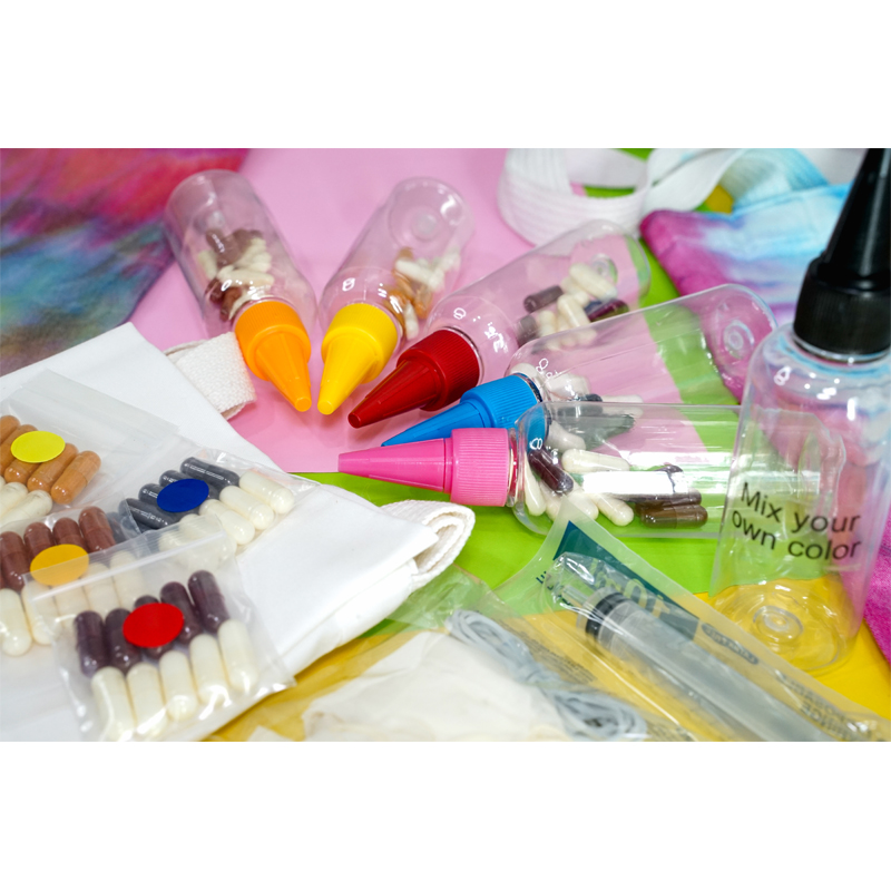 ชุดสีมัดย้อมแคปซูล Tie Dye สะดวก ท้าทาย จิตนาการ ใช้งานได้จริง