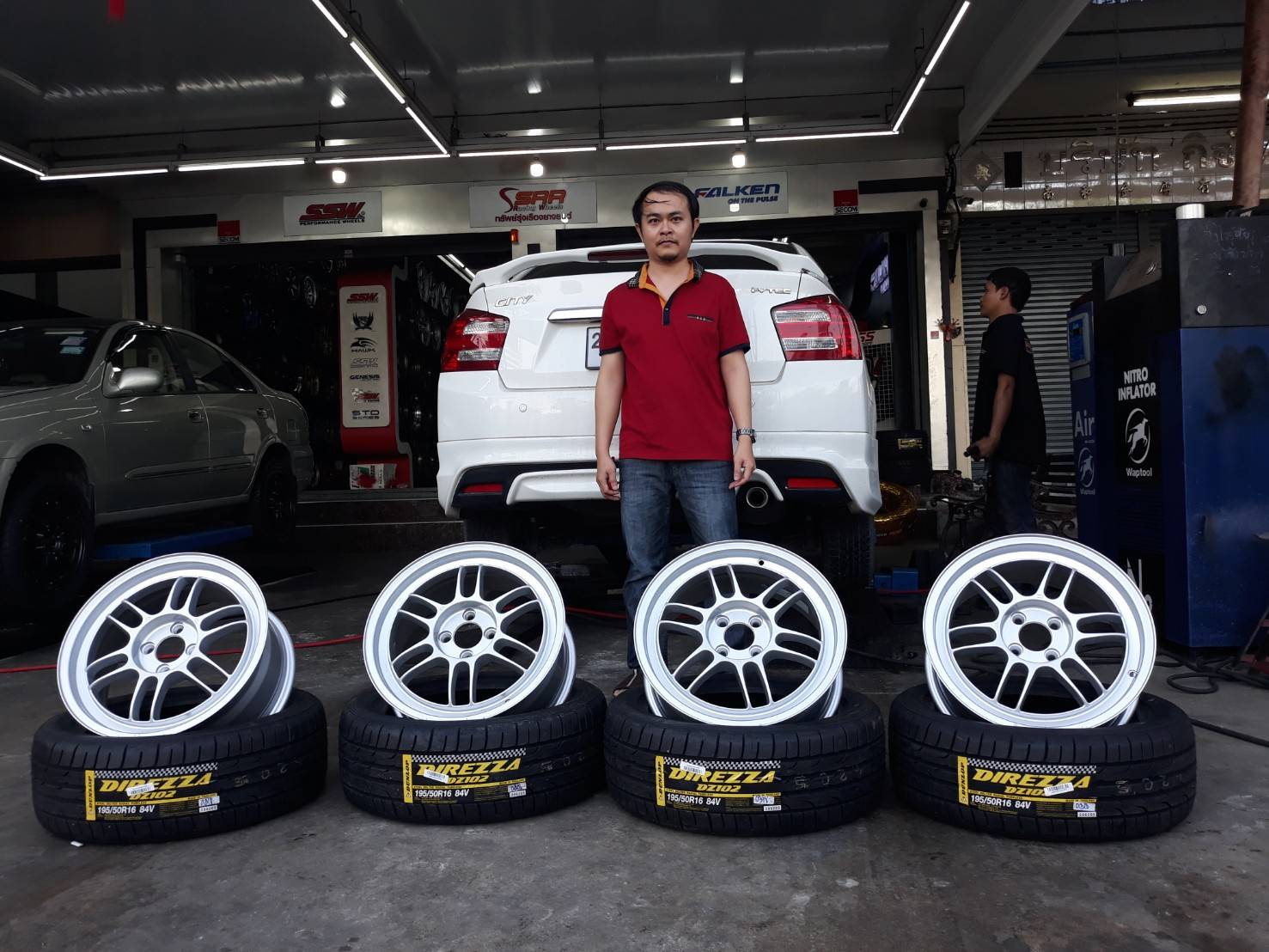 ENKEI RPF1 ขอบ15 ใส่ CITY