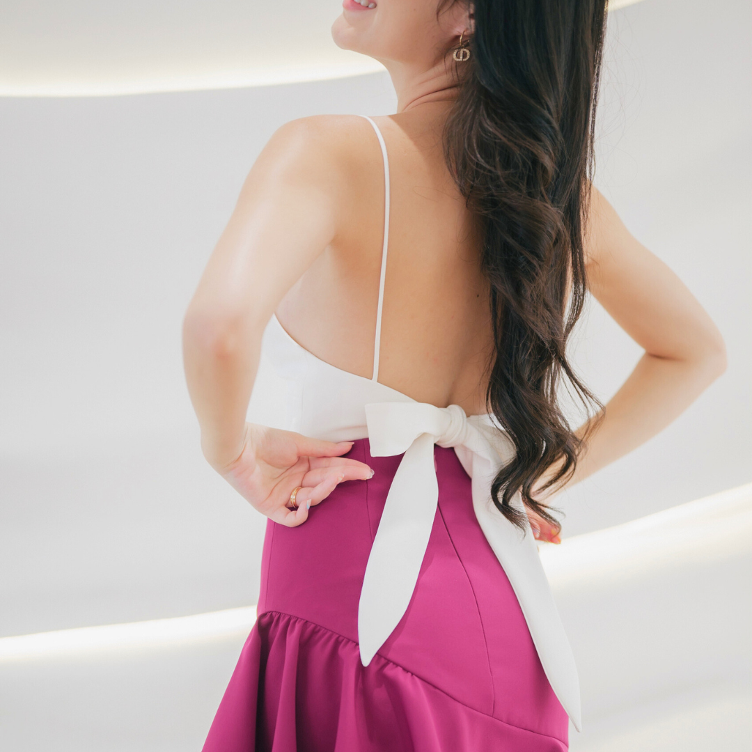 Lism S-033 Bow Charm Cami เสื้อสายเดี่ยวโบว์หลัง เสน่ห์เกินต้าน