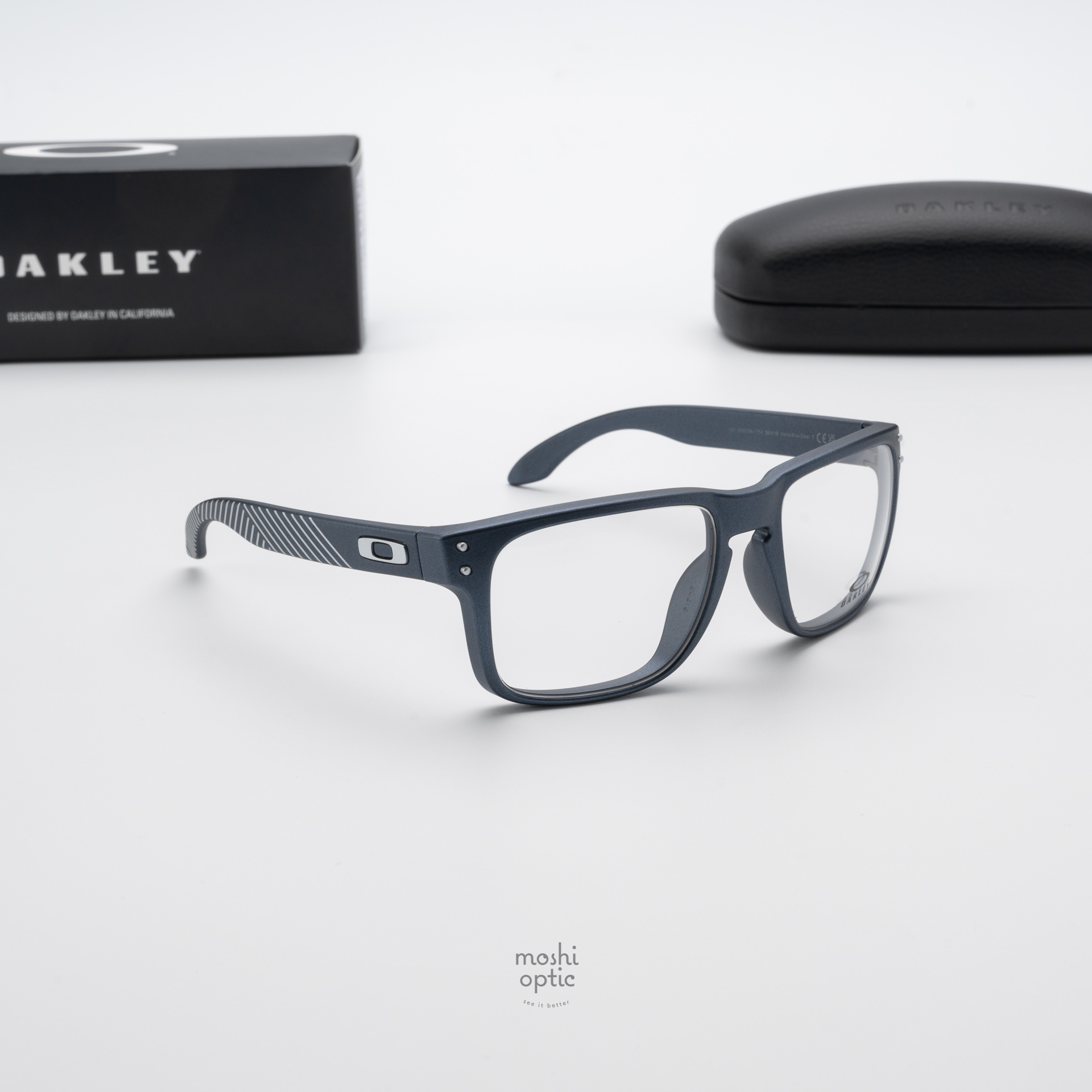 Oakley Holbrook RX OX8156-17 Matte Blue Steel
