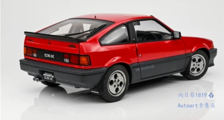โมเดลรถยนต์ โมเดลรถเหล็ก honda crx 2