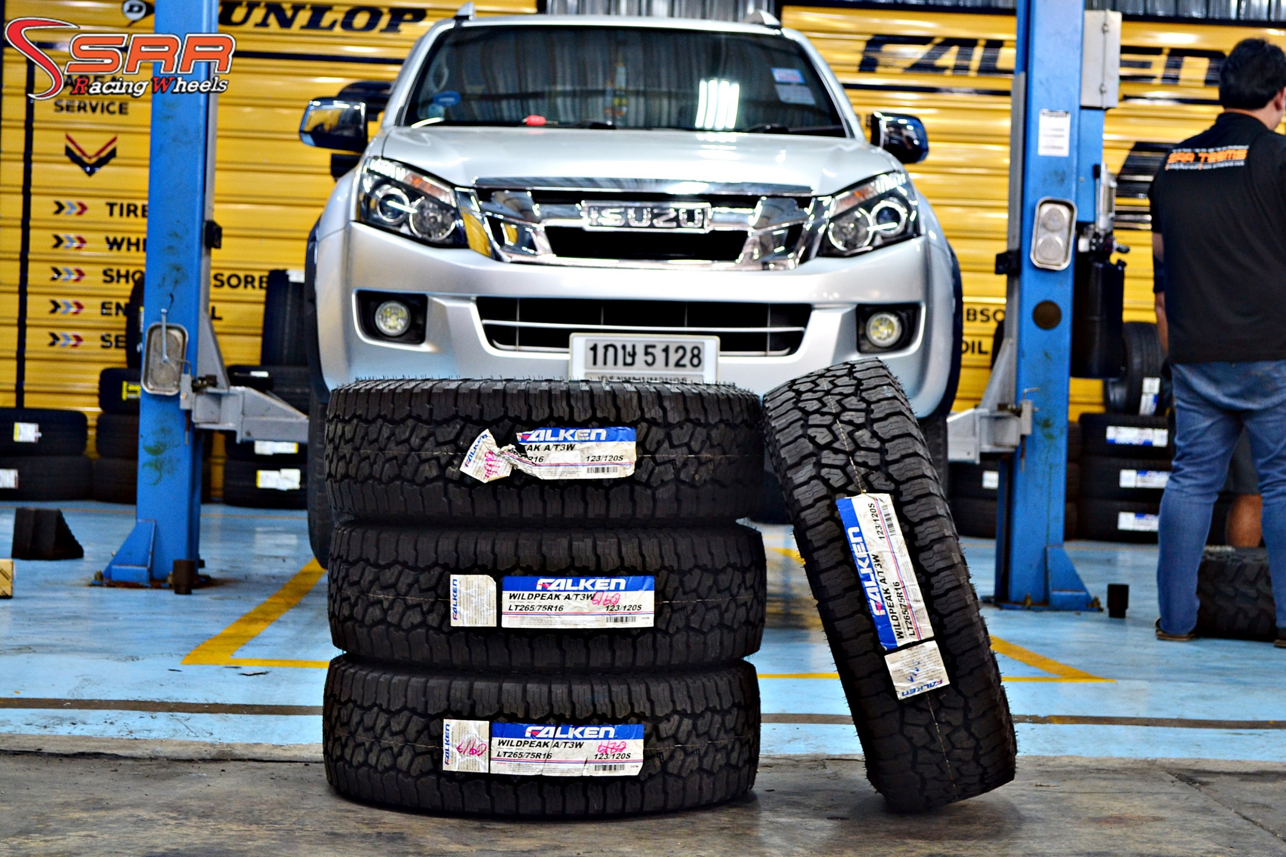 ยางใหม่ FALKEN AT3W 265/75-16 ดอกใหญ่ สายลุย