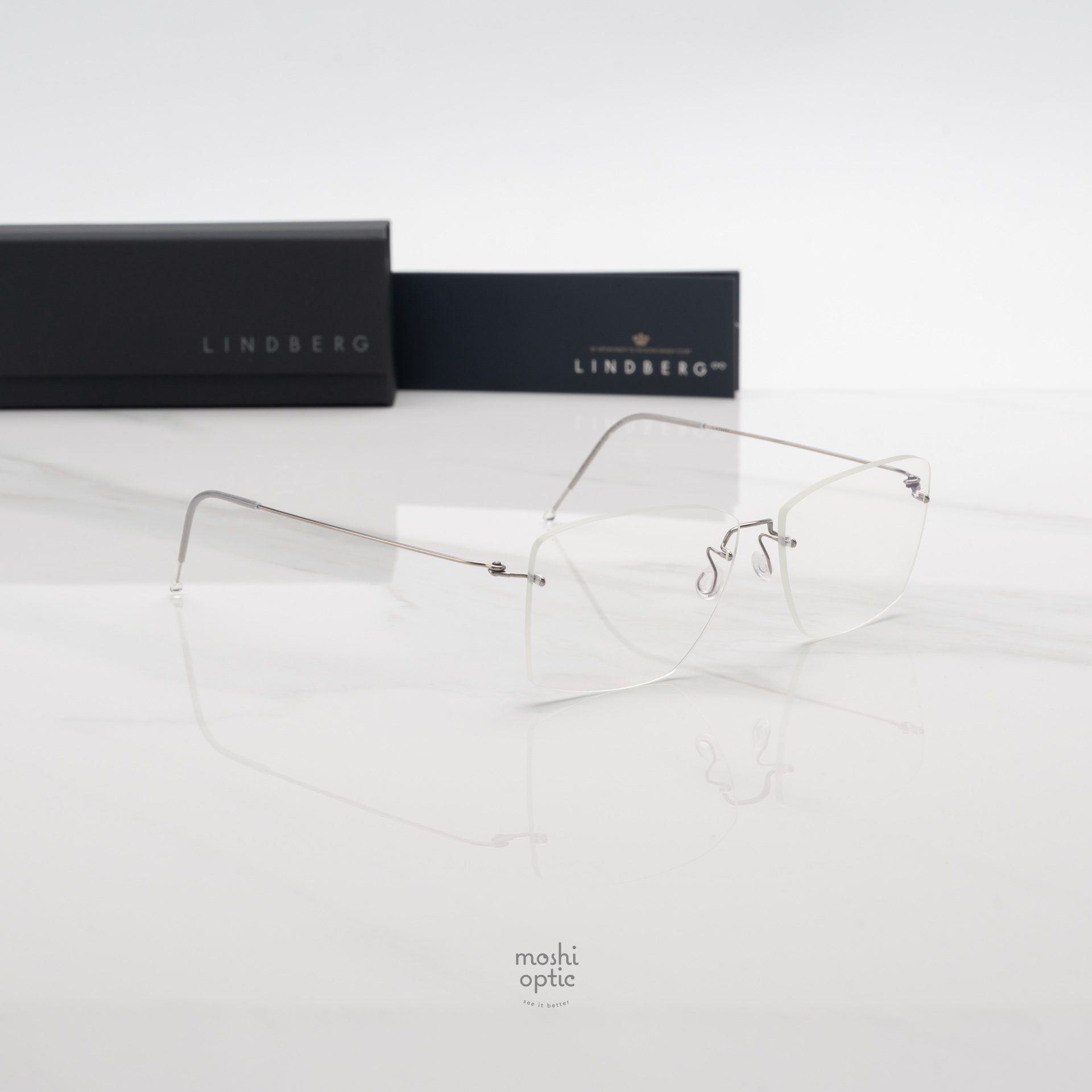 แว่นสายตา Lindberg Spirit Titanium 055 15E2B P10
