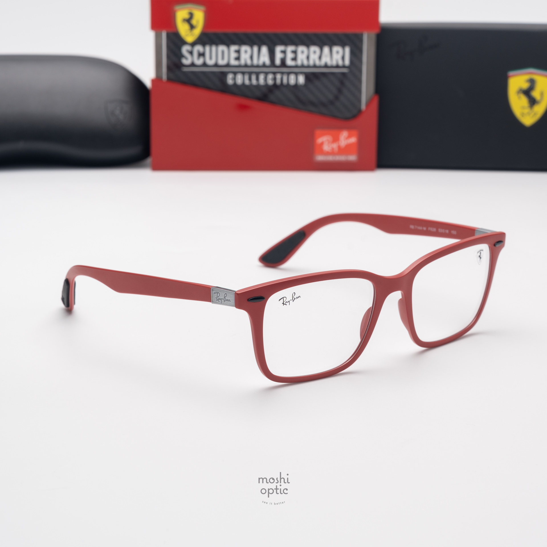 Ray-Ban RX7144M Ferrari Collection F628 Red