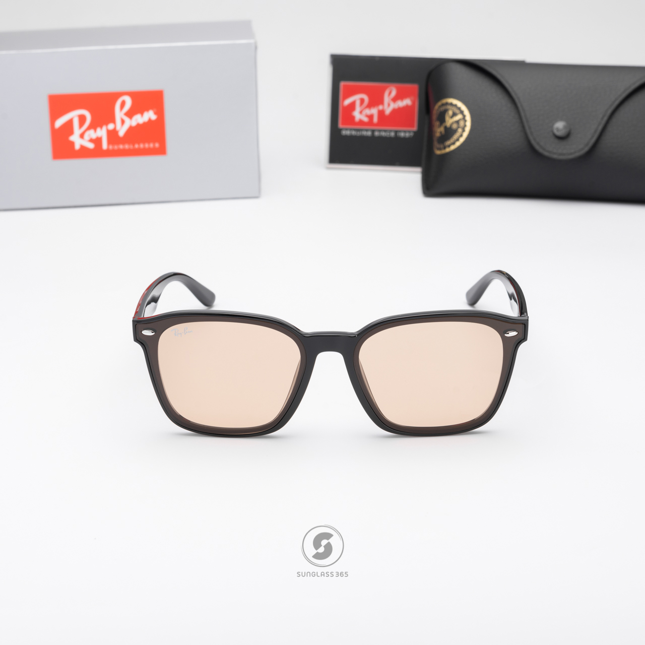 Ray-Ban RB4392D 601/93 Black / Brown