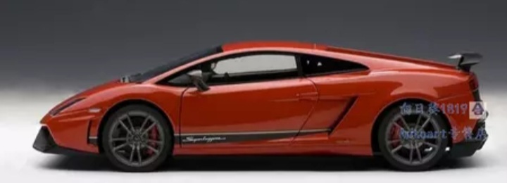 โมเดลรถยนต์ โมเดลรถเหล็ก lamborghini lp570 3
