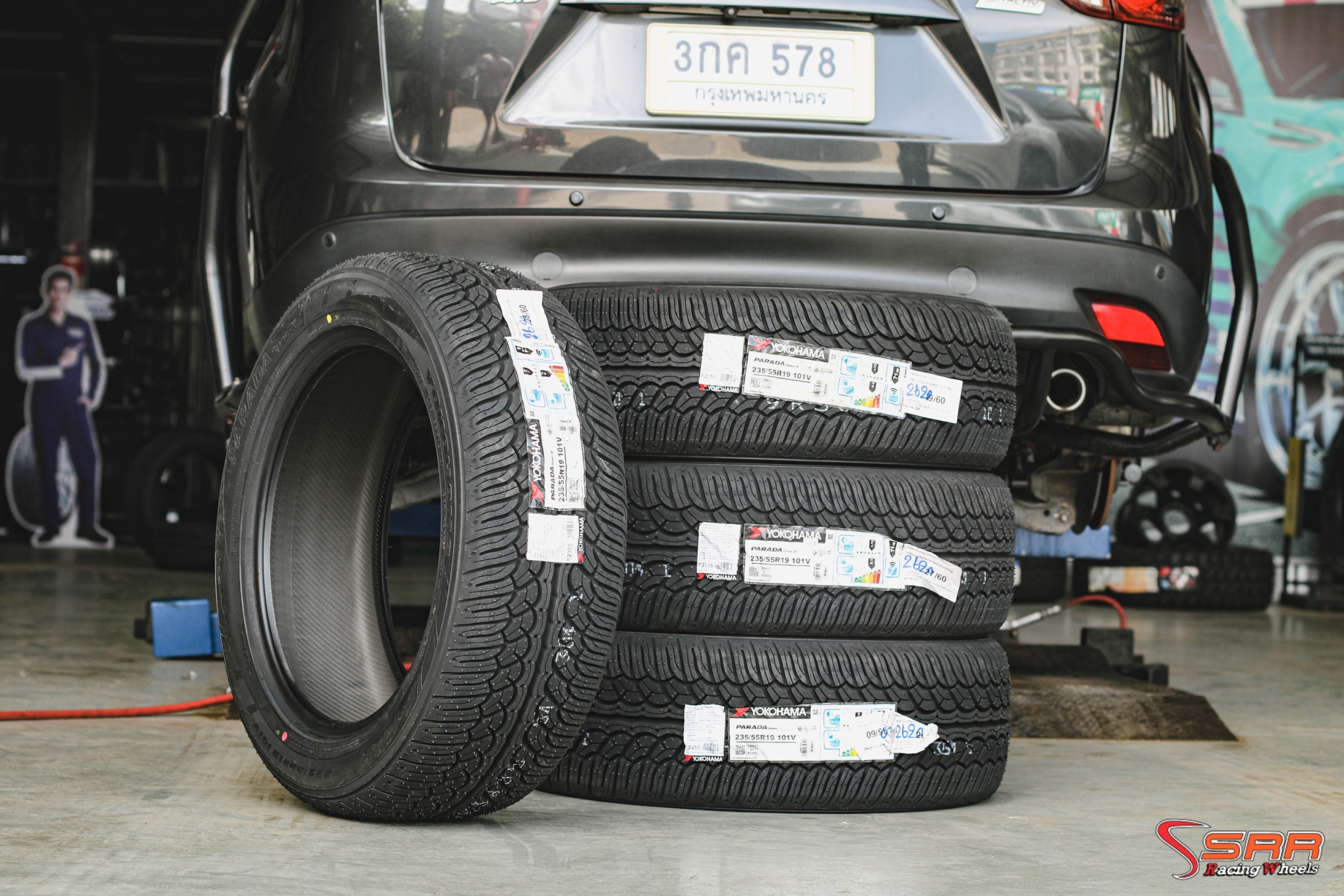 YOKOHAMA PARADA 235/55R19 ปี20 ยางญี่ปุ่น