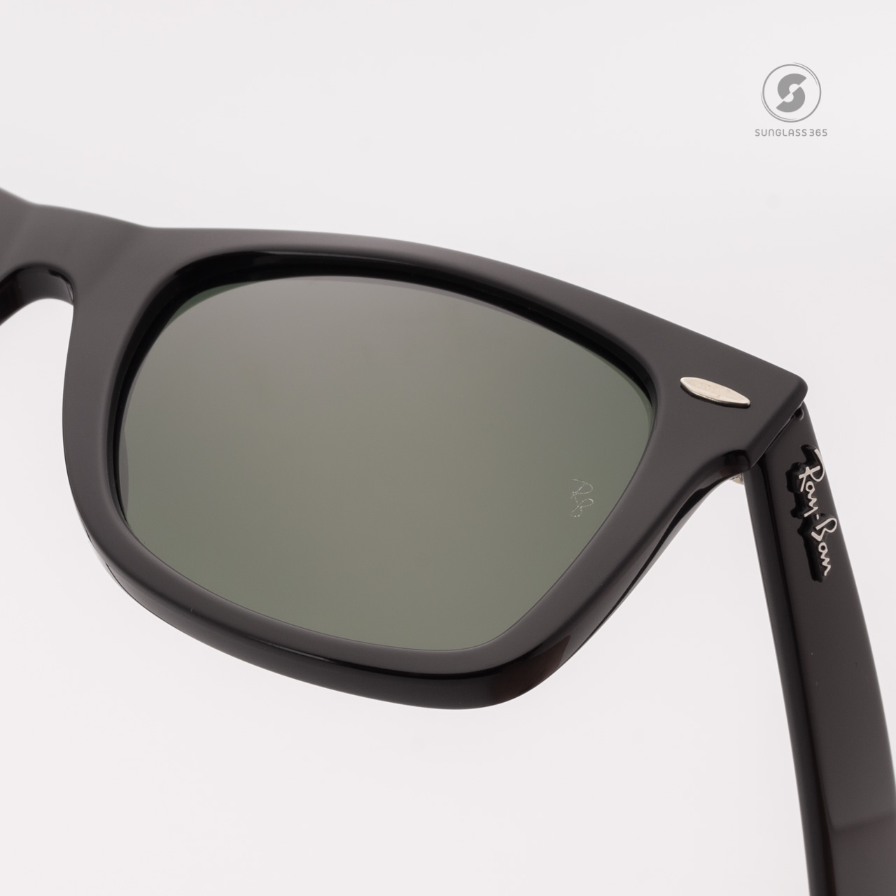 Ray-Ban RB2140F 901 Wayfarer Original G-15 lenses