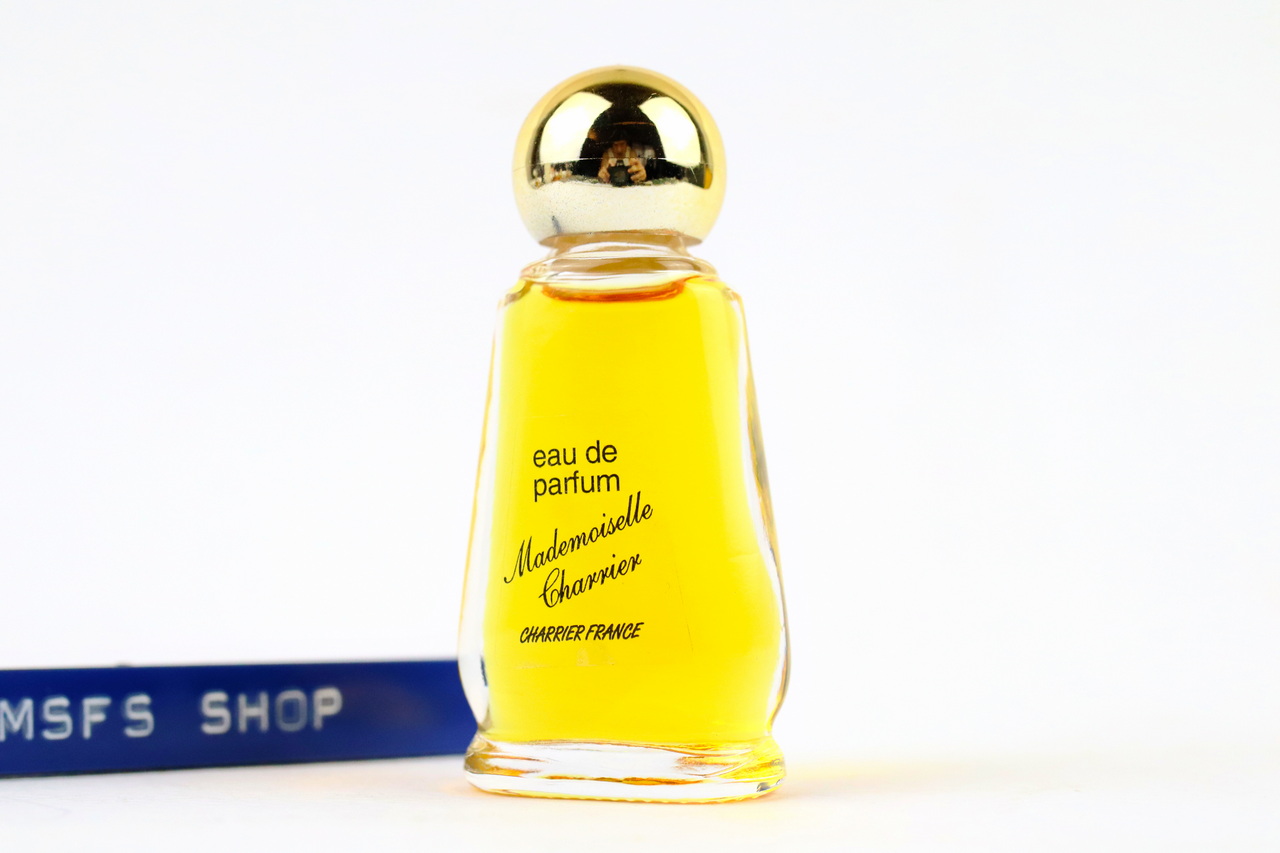 [Vintage] CHARRIER Mademoiselle Charrier EDP ประมาณ 7ml Splash ขวดจิ๋ว แบบแต้ม - น้ำหอม Vintage