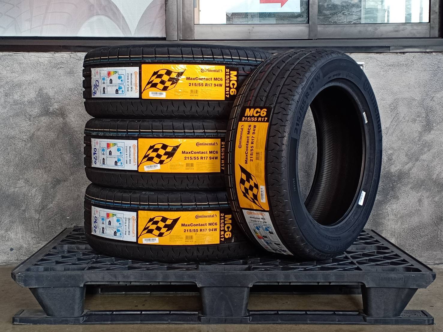CONTINENTAL 215/55R17 CONTACT MC6 94W MADE IN THAILAND