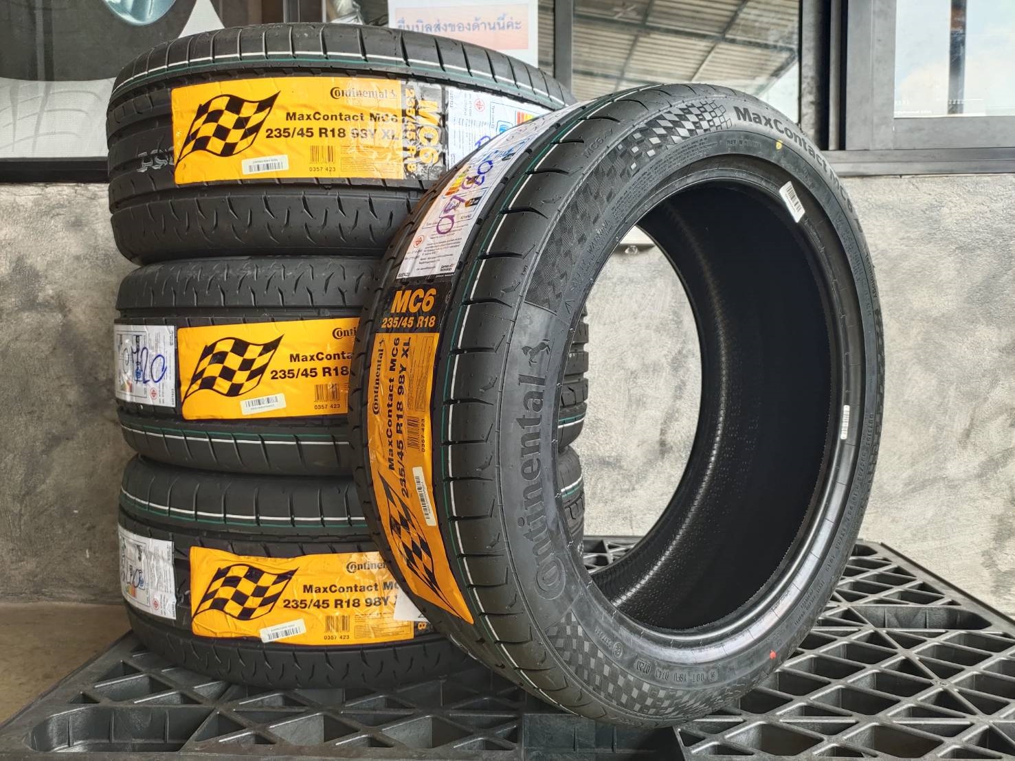 CONTINENTAL MAXCONTACT MC6 235/45R18 ปี20